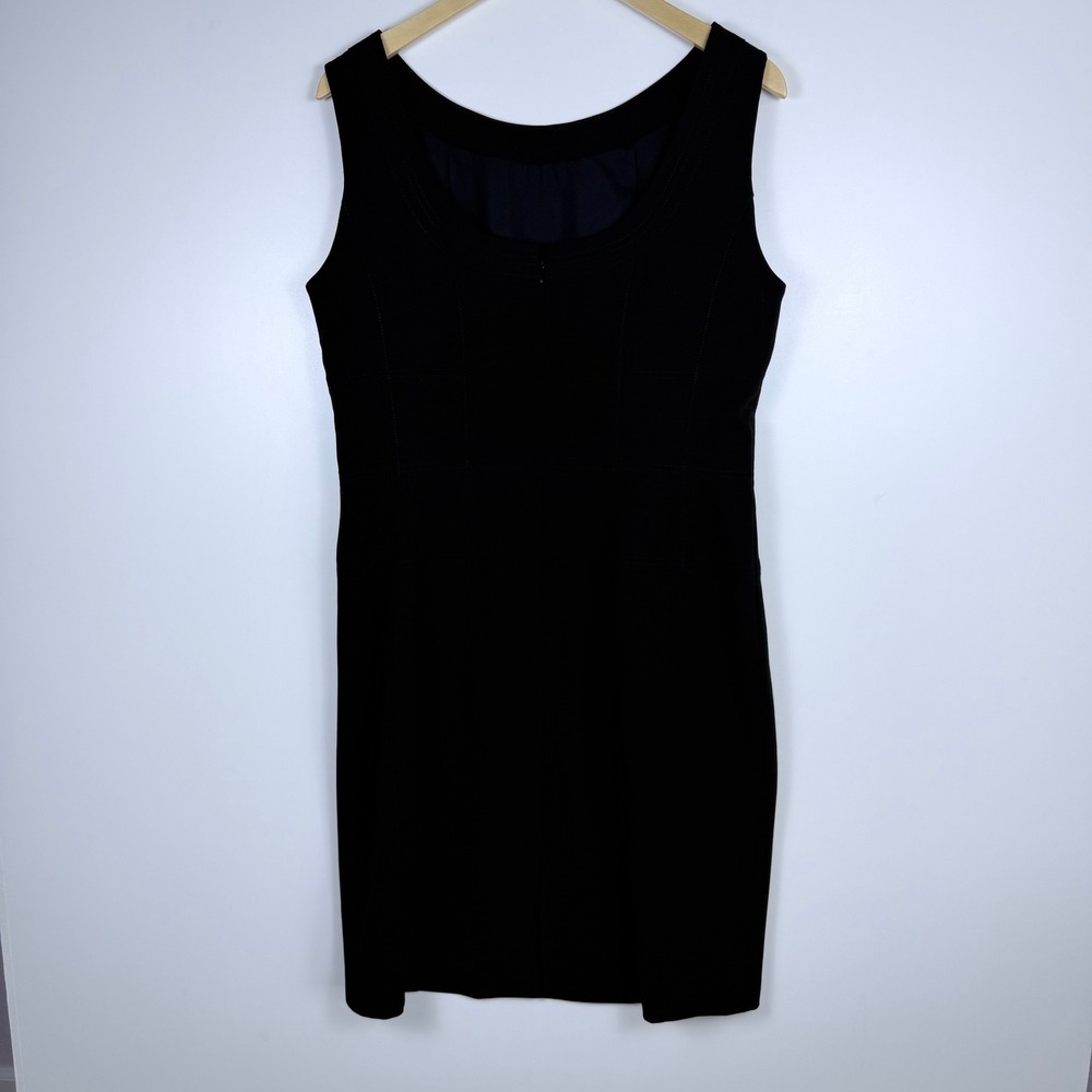 WHBM,Little Black Dress Bodycon, Cocktail Dress,Minimalist Textured Stitching. - Picture 8 of 14